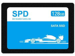 SPD 内蔵SSD 128GB 3D NAND 長寿命TLC SATAIII R:520MB/s 2.5インチ 7mm 堅牢・軽量なアルミ製筐体 5年保証 S100-SC128G 送料無料 商品画像1：spdonline