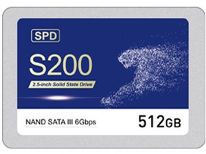 SPD 内蔵SSD 512GB 3D NAND 長寿命TLC SATAIII R:550MB/s  2.5インチ 堅牢・･･･