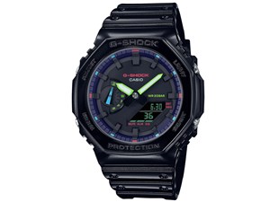 G-SHOCK Virtual Rainbow：Gamer's RGBシリーズ GA-2100RGB-1AJF