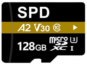 マイクロSDカード 128GB microSDXC SPD Nintendo Switch 動作確認済 R:100MB/･･･