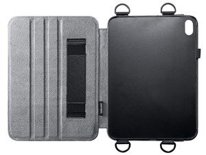 サンワサプライ iPad10.9インチ用スタンド機能付きショルダーベルトケース PD･･･