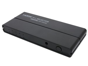 【納期目安：１週間】ミヨシ HDMI 4IN1OUTセレクタ 4K60P対応 リモコン付 HDS･･･
