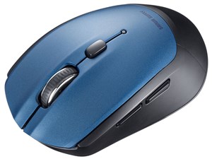 MA-BB509BL BluetoothブルーLEDマウス（5ボタン） ブルー