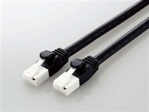 エレコム LANケーブル CAT6A 3m 高速 10Gbps ストレート 爪折れ防止 RoHS指令･･･