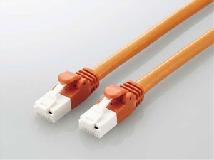 エレコム LANケーブル CAT6A 3m 高速 10Gbps ストレート 爪折れ防止 RoHS指令･･･