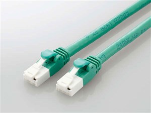 エレコム LANケーブル CAT6A 3m 高速 10Gbps ストレート 爪折れ防止 RoHS指令･･･