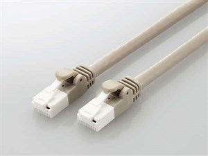 エレコム LANケーブル CAT6A 3m 高速 10Gbps ストレート 爪折れ防止 ライトグ･･･