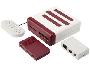 レトロフリーク(コントローラーアダプターセット) CY-RF-RW [レッド×ホワイト] 商品画像1：測定の森 Plus