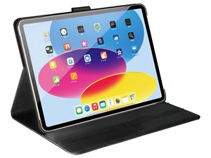 バッファロー iPad10.9用2アングルレザーケース ブラック BSIPD22109CL2BK