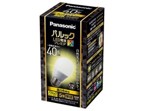 パナソニック パルック LED電球 プレミアX 4.9W(温白色相当) 自然光と同じ色･･･
