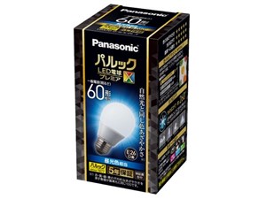 パナソニック パルック LED電球 プレミアX 7.3W(昼光色相当) 自然光と同じ色･･･