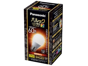 パナソニック パルック LED電球 プレミアX 7.4W(電球色相当) 自然光と同じ色･･･