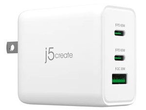 j5 create PD65W対応 GaN USB3ポート急速充電器 JUP3365