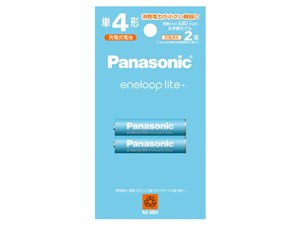 パナソニック エネループライト 単4形 2本パック(お手軽モデル) 電池容量アッ･･･