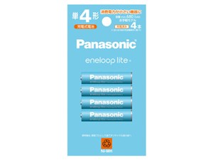 パナソニック エネループライト 単4形 4本パック(お手軽モデル) 電池容量アッ･･･
