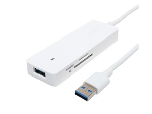 【納期目安：１週間】ミヨシ USB3.2 Gen2ハブ Aタイプ ホワイト USH-10G2A/WH
