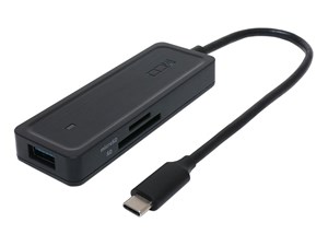 【納期目安：１週間】ミヨシ USB3.2 Gen2ハブ Type-C ブラック USH-10G2C/BK