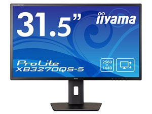イーヤマ 31.5型ワイド液晶ディスプレイ ProLite XB3270QS-5(2560x1440/IPS方･･･