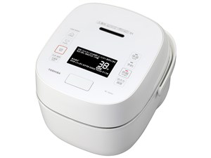 東芝【TOSHIBA】5.5合 真空圧力IHジャー炊飯器 炎匠炊き グランホワイト RC-1･･･