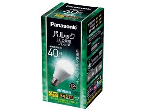 パナソニック パルック LED電球 プレミア 4.2W(昼白色相当) 屋外器具・断熱材･･･