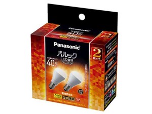 【納期目安：１週間】パナソニック パルック LED電球 プレミア 4.2W 2個入(電･･･