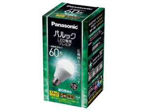 パナソニック パルック LED電球 プレミア 7.0W(昼白色相当) 屋外器具・断熱材･･･