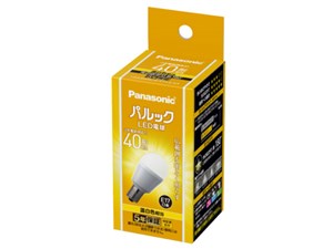 パナソニック パルック LED電球 4.3W(温白色相当) 配光角180度で広範囲を明る･･･