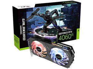 GALAKURO GAMING GG-RTX4060Ti-E8GB/EX/DF [PCIExp 8GB] 商品画像1：PC-IDEA