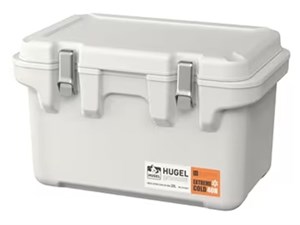 アイリスオーヤマ【IRIS】HUGEL 20L 真空断熱クーラーボックス ホワイトアッ･･･