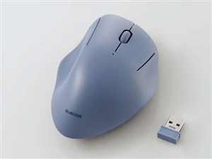 エレコム 無線 2.4GHz マウス 静音 ワイヤレス 3ボタン エルゴノミクス 抗菌 ･･･