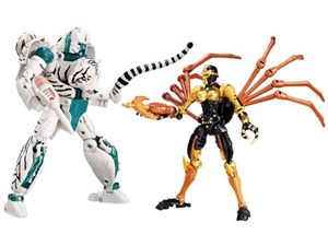 タカラトミー【ホビー・おもちゃ】トランスフォーマー ビーストウォーズアゲイン BWVS-04 執念の対決 フィギュア H-4904810909378【タイガトロン＆ブラックウィドー】 商品画像1：SAKURA MOMO