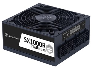 「新品」Silver Stone PC電源 SX1000R Platinum ブラック SST-SX1000R-PL [10･･･