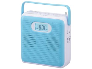 オーム電機 ステレオCDラジオ AM/FMステレオ ブルー RCR-600Z-A
