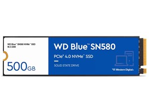 WD Blue SN580 NVMe WDS500G3B0E 商品画像1：サンバイカル　プラス