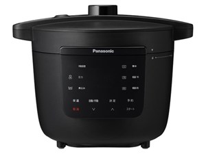 パナソニック Panasonic 電気圧力鍋 ブラック 2.6L 最大6人分 圧力/低温/無水･･･