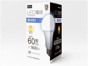 【納期目安：１週間】hidisc LED電球(一般電球60形相当) 昼光色 HDLED60W6500･･･