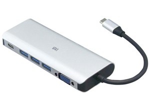 【納期目安：１週間】ラトックシステム USB Type-C マルチアダプター(HDMI・P･･･