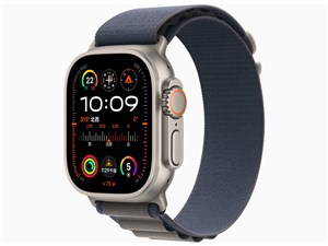 「新品」Apple Watch Ultra 2 GPS+Cellularモデル 49mm MREK3J/A [ブルーアルパインループ S] 商品画像1：アキバ問屋市場