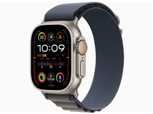 Apple Watch Ultra 2 GPS+Cellularモデル 49mm MREQ3J/A [ブルーアルパインル･･･
