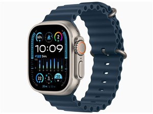 Apple Watch Ultra 2 GPS+Cellularモデル 49mm MREG3J/A [ブルーオーシャンバンド] 商品画像1：あるYAN