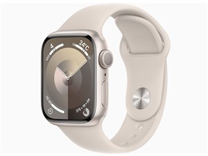 Apple Watch Series 9 GPSモデル 41mm MR8T3J/A [スターライトスポーツバンド S/M] 商品画像1：ハルシステム