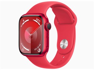 Apple Watch Series 9 GPSモデル 41mm MRXG3J/A [(PRODUCT)REDスポーツバンド･･･