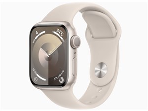 ★Apple Apple Watch Series 9 GPSモデル 41mm MR8U3J/A [スターライトスポー･･･