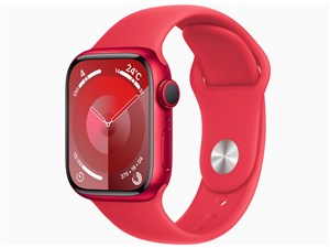 Apple Watch Series 9 GPSモデル 41mm MRXH3J/A [(PRODUCT)REDスポーツバンド･･･