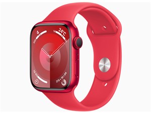 Apple Watch Series 9 GPSモデル 45mm MRXK3J/A [(PRODUCT)REDスポーツバンド･･･
