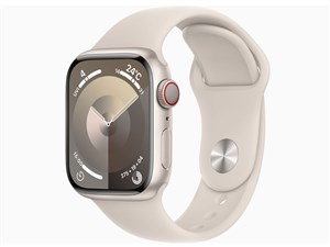 Apple Watch Series 9 GPS+Cellularモデル 41mm MRHN3J/A [スターライトスポ･･･