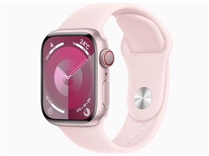 Apple Watch Series 9 GPS+Cellularモデル 41mm MRJ03J/A [ピンク/ライトピン･･･