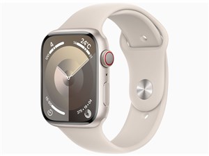 Apple Watch Series 9 GPS+Cellularモデル 45mm MRM83J/A [スターライトスポ･･･