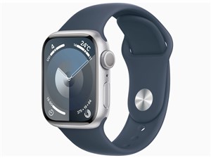 アップル Apple Watch Series 9 MR913J/A GPSモデル 41mmシルバーアルミニウ･･･