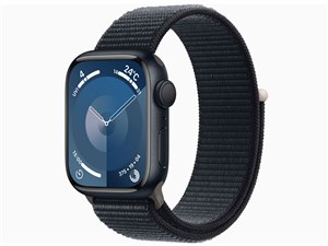 MR8Y3J/A [ミッドナイトスポーツループ] Apple Watch Series 9 GPSモデル 41mm Apple  [延長保証対象外] 商品画像1：@Next